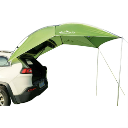 Outdoor Travel Self-driving Car Camping Camping Side Roof Car Upper Side (Color: Green)