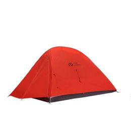 New Single Light Riding 1 Outdoor Camping Tent (Color: Orange)