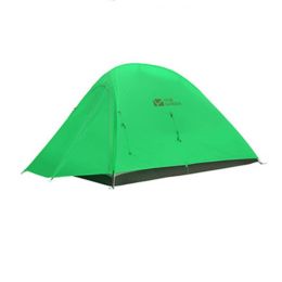 New Single Light Riding 1 Outdoor Camping Tent (Color: Green)