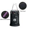 2 in 1 Ultra Bright Portable LED Flashlights Camping Lantern 2 Way Rechargeable